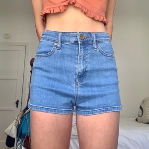 Super cute high waisted Urban BDG denim shorts